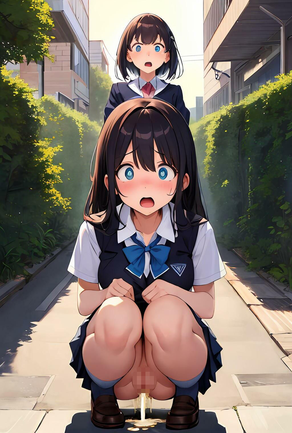 【だめ！もうガマンできない】お願い見ないで