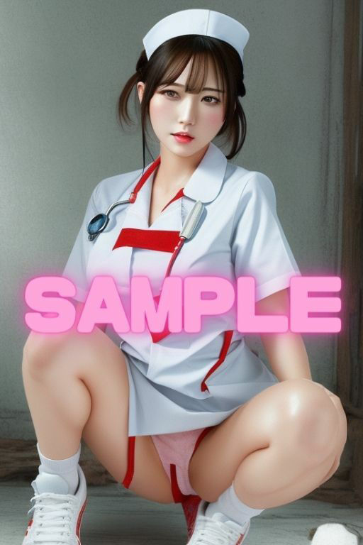 痴女ナースの淫らな日常 AI美女&激シコ妄想画像集