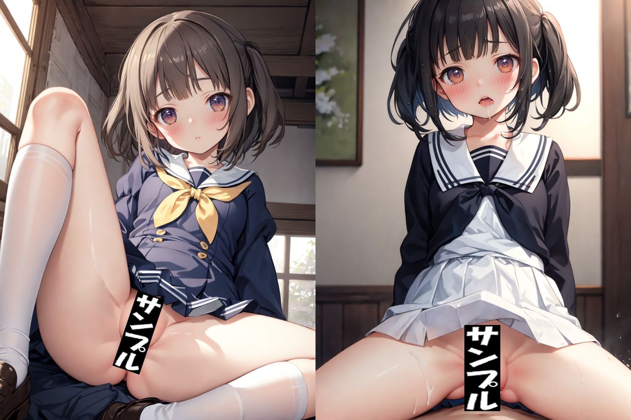 【4K高画質】制服少女