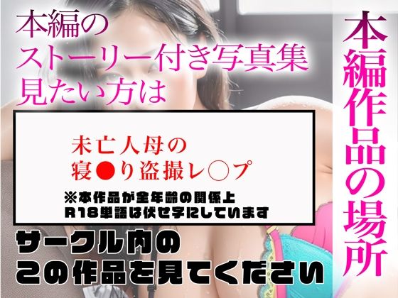 【超高画質グラビア写真集】未亡人母の下着。最高の100枚〜寝●り盗撮レ●プ編〜