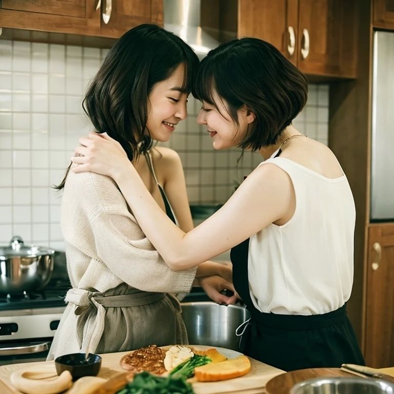 AI美女グラビア写真集 ハグ編