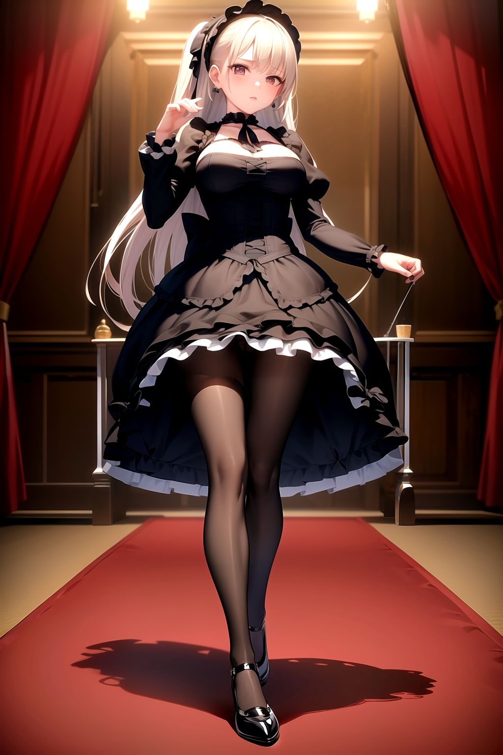 AIイラスト集 黒ストとゴシックロ○ータ＃2