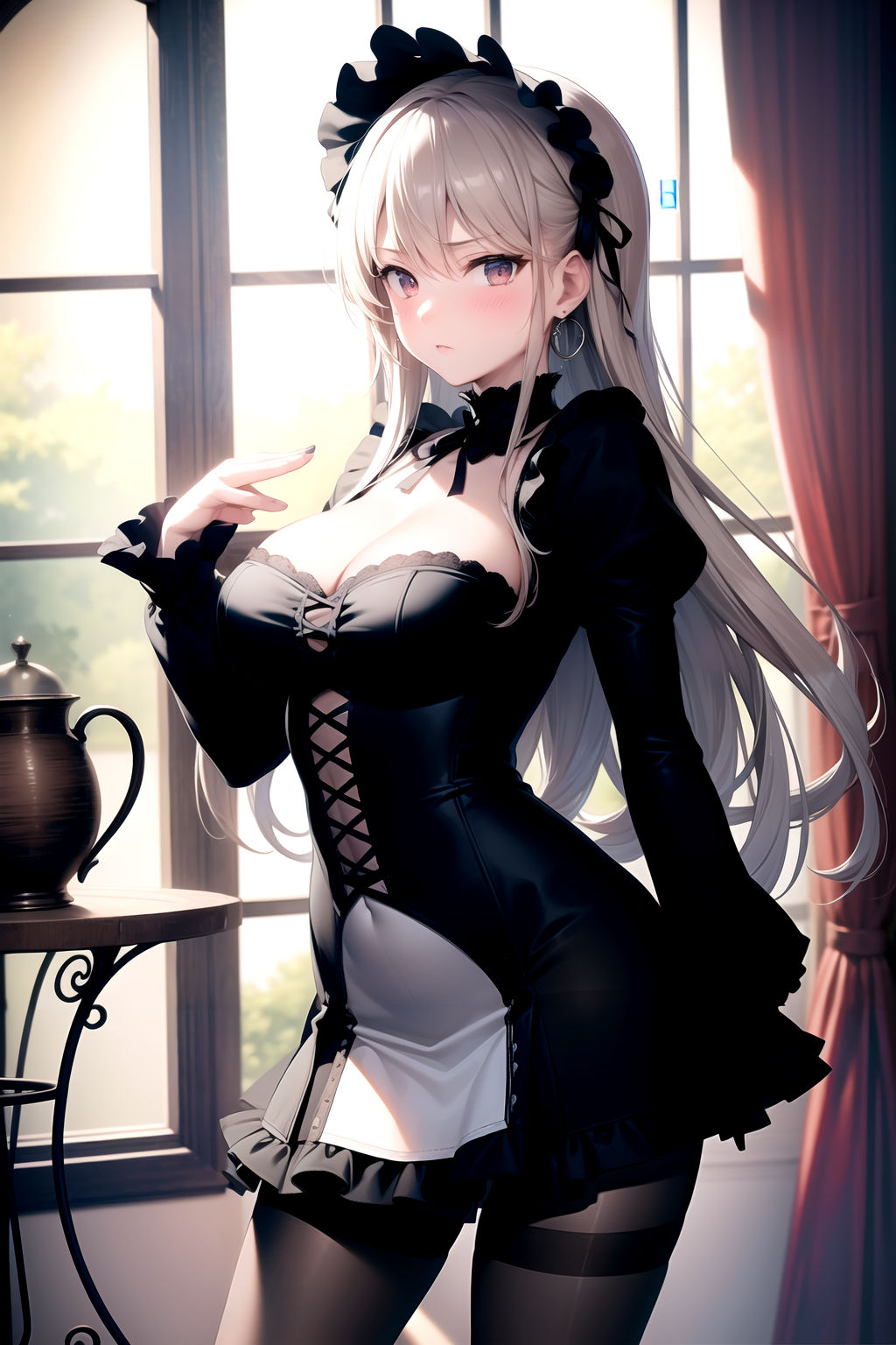 AIイラスト集 黒ストとゴシックロ○ータ＃2