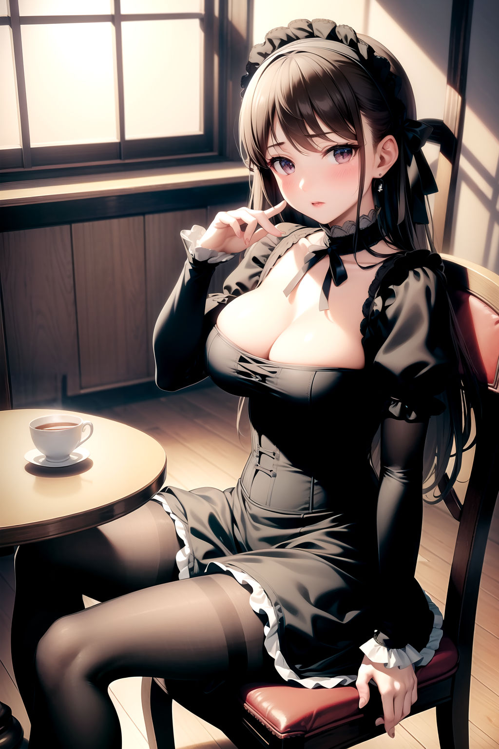 AIイラスト集 黒ストとゴシックロ○ータ＃2