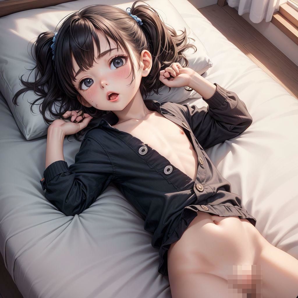 白色白濁ホワイト少女