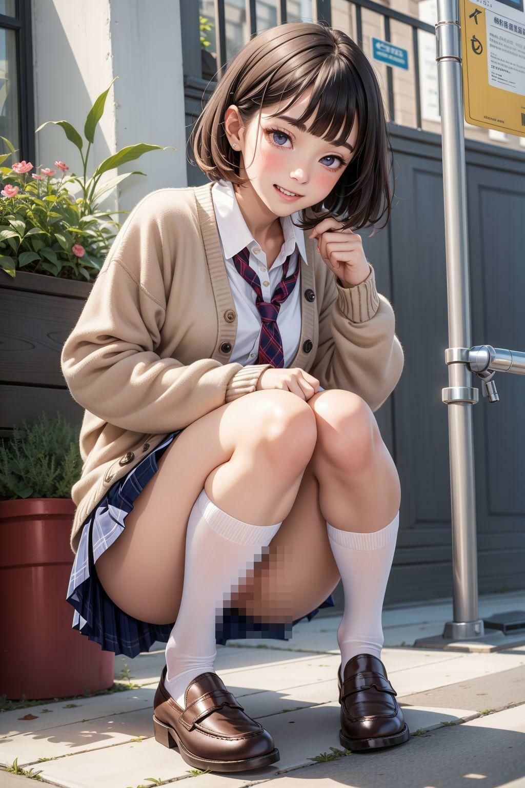 おしっこするなら外でする