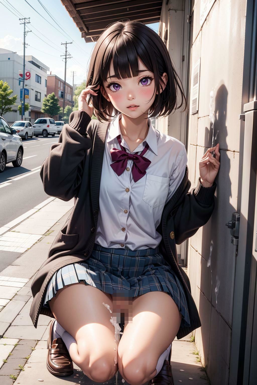 おしっこするなら外でする