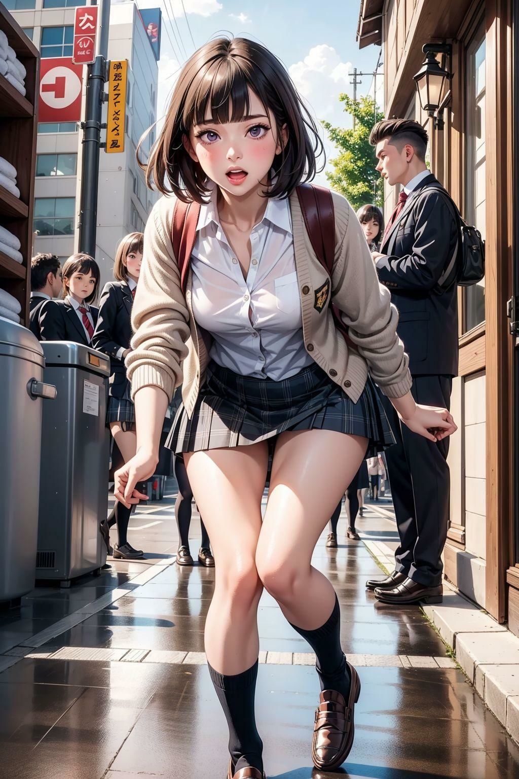 おしっこするなら外でする