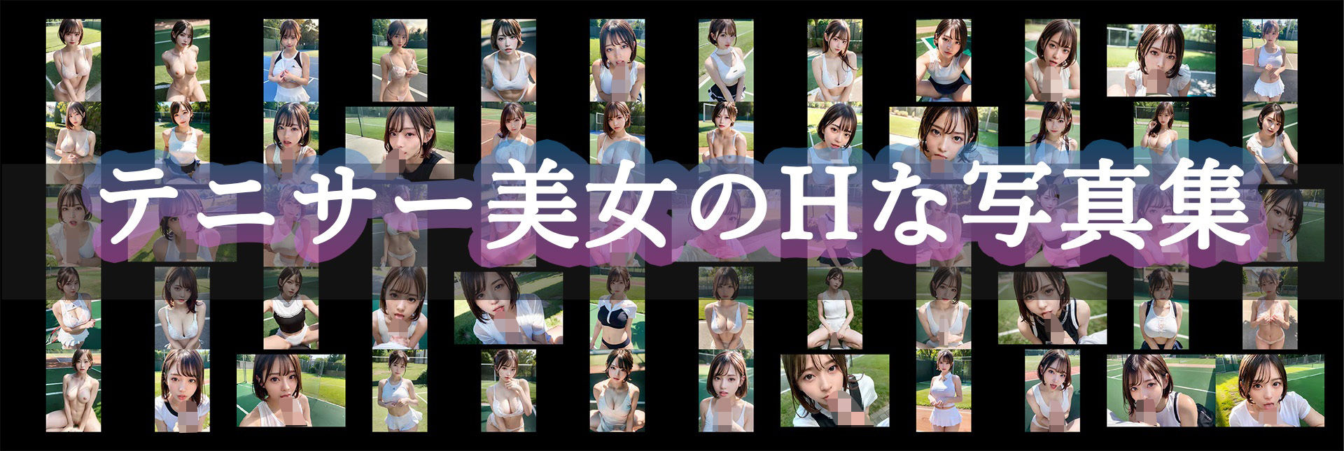 【大人気作品集】テニサー女子のHな誘惑Vol.1