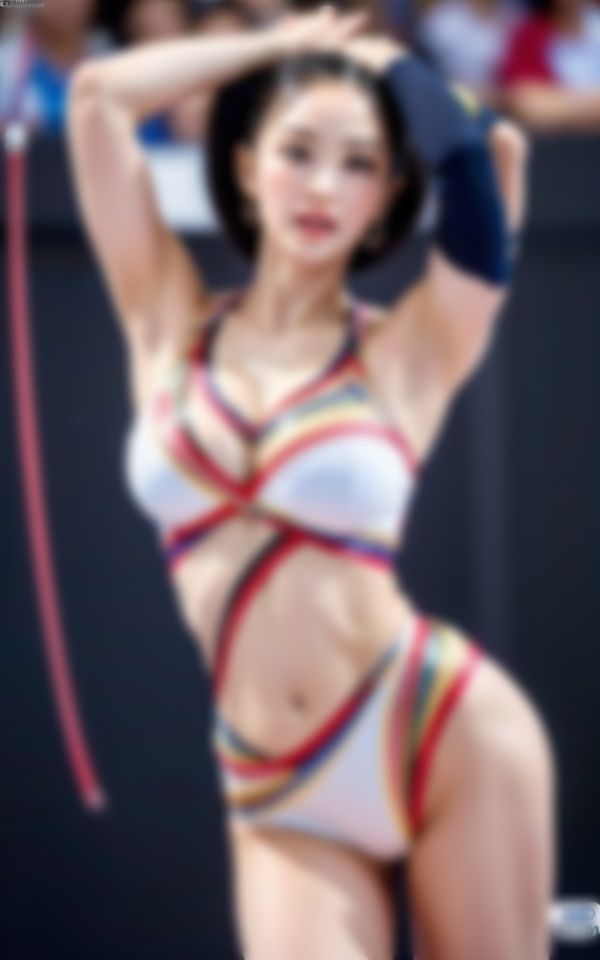 体操中にポロリしてしまった美女たち120人