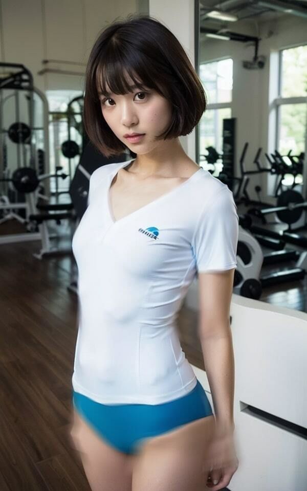 【地味っ娘】【地味女】ちっぱいな体操服〜卑猥な体操教室〜