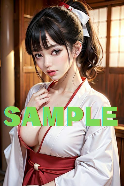 巫女さんの生乳＆生脚集めました