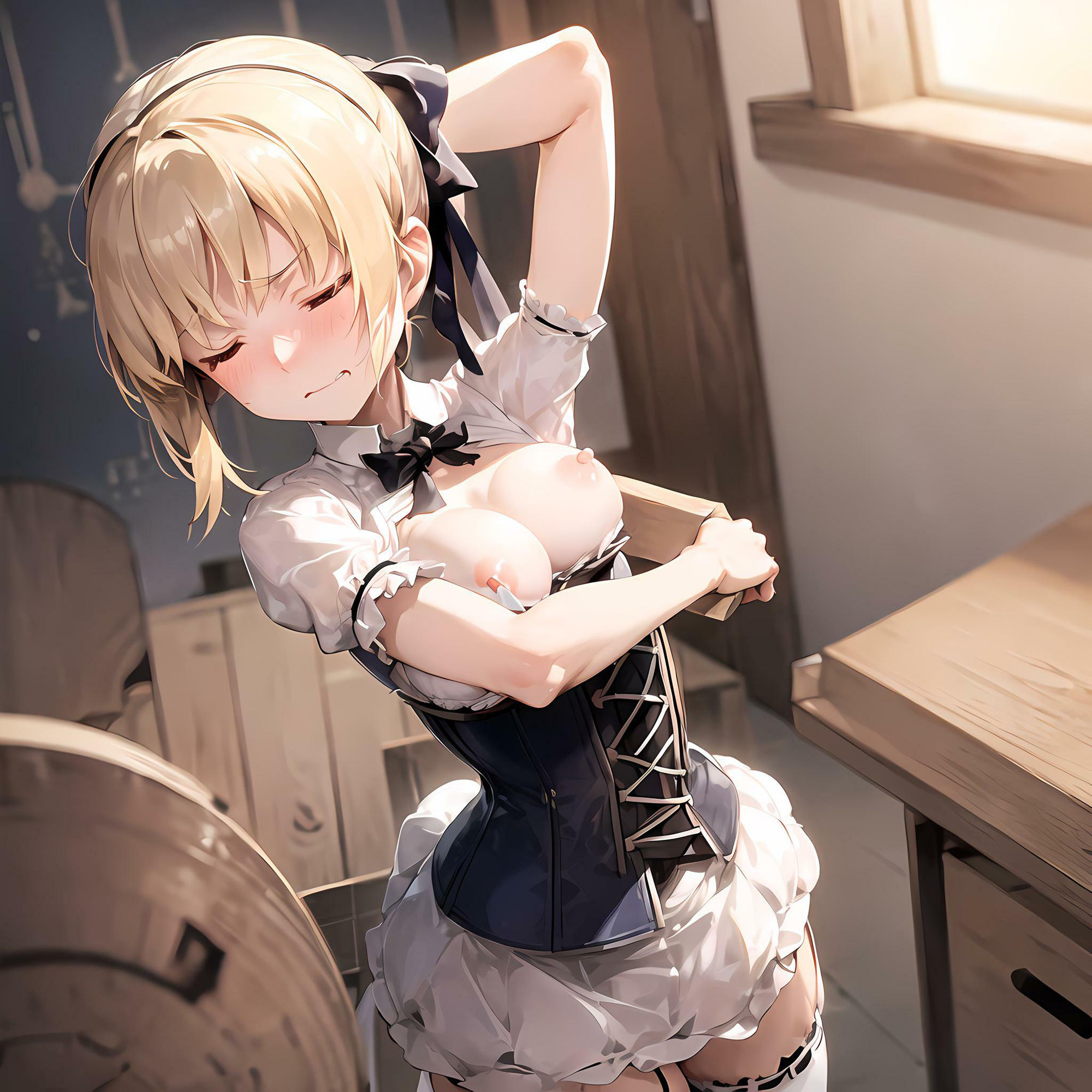 キャラフェチ 騎士王 おっぱいメイド編