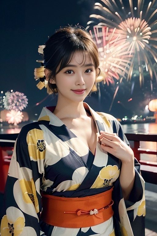 和風美の極致:AI浴衣特集