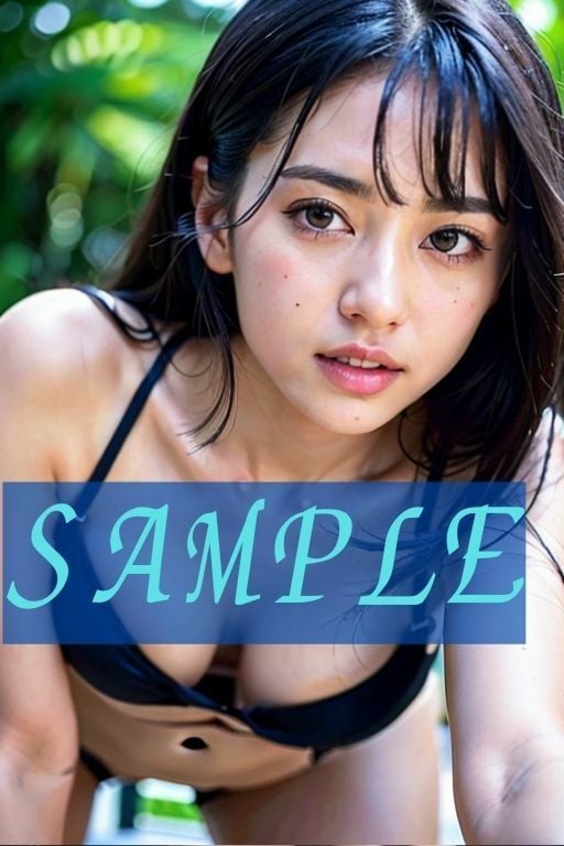 ビキニ洗車で働く巨乳ギャル達 脱ぎ過ぎ危険?写真集