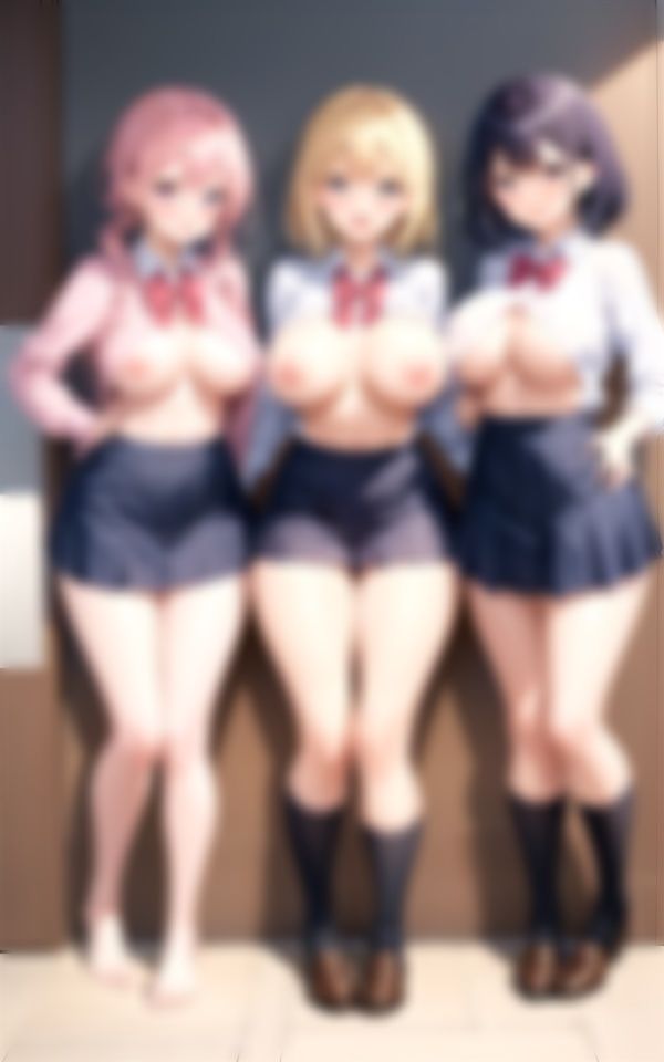 S級Gカップ痴女集合xみんなで裸ピース