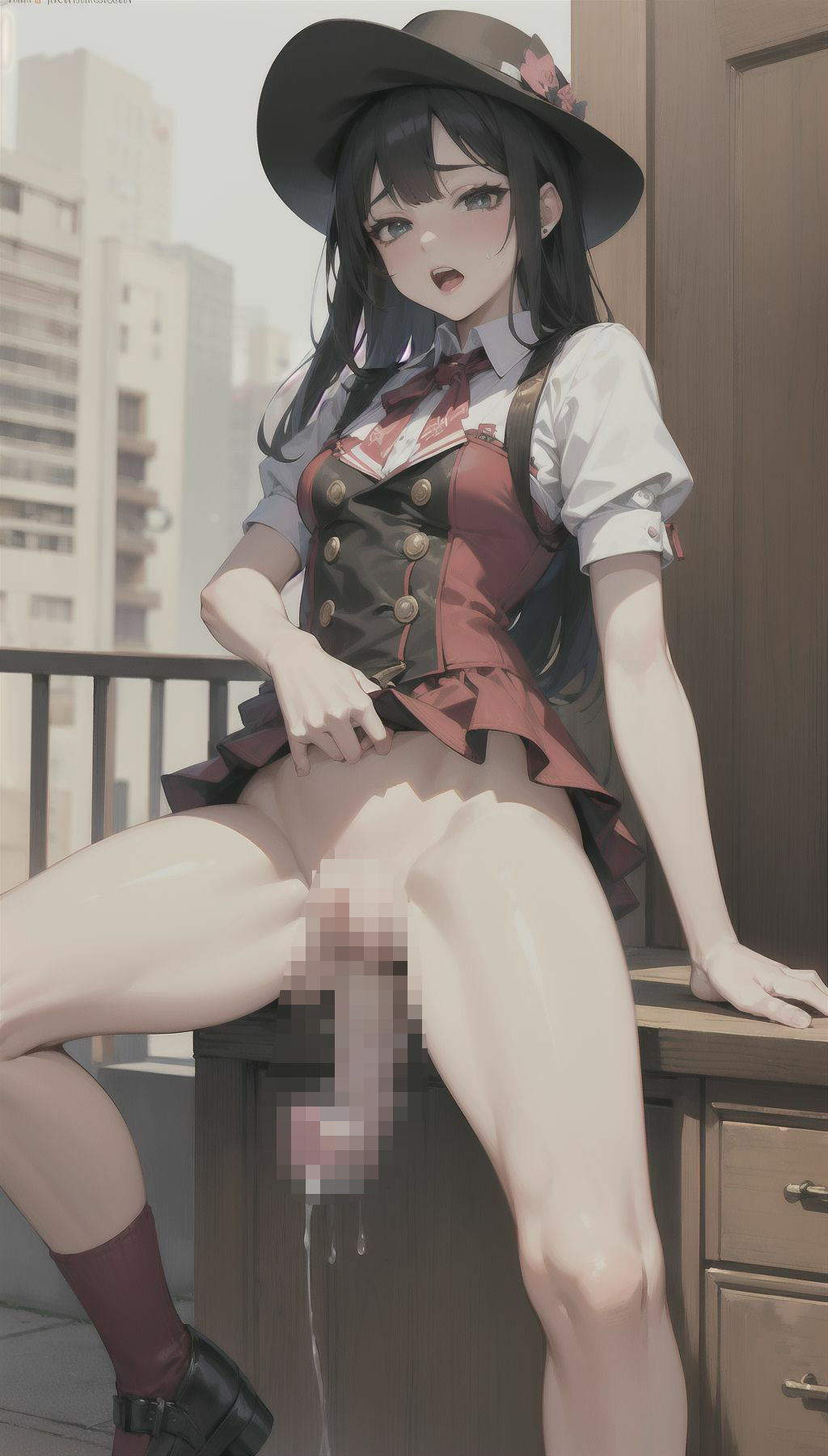 美女達の着衣オナニー13
