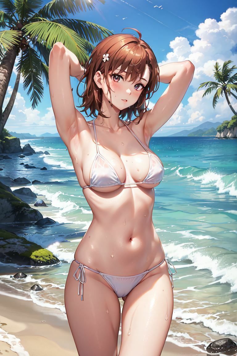 【巨乳美少女】御坂美琴さんのイラスト集