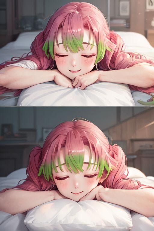 鬼滅の◯ 甘露寺蜜◯みたいな女の子