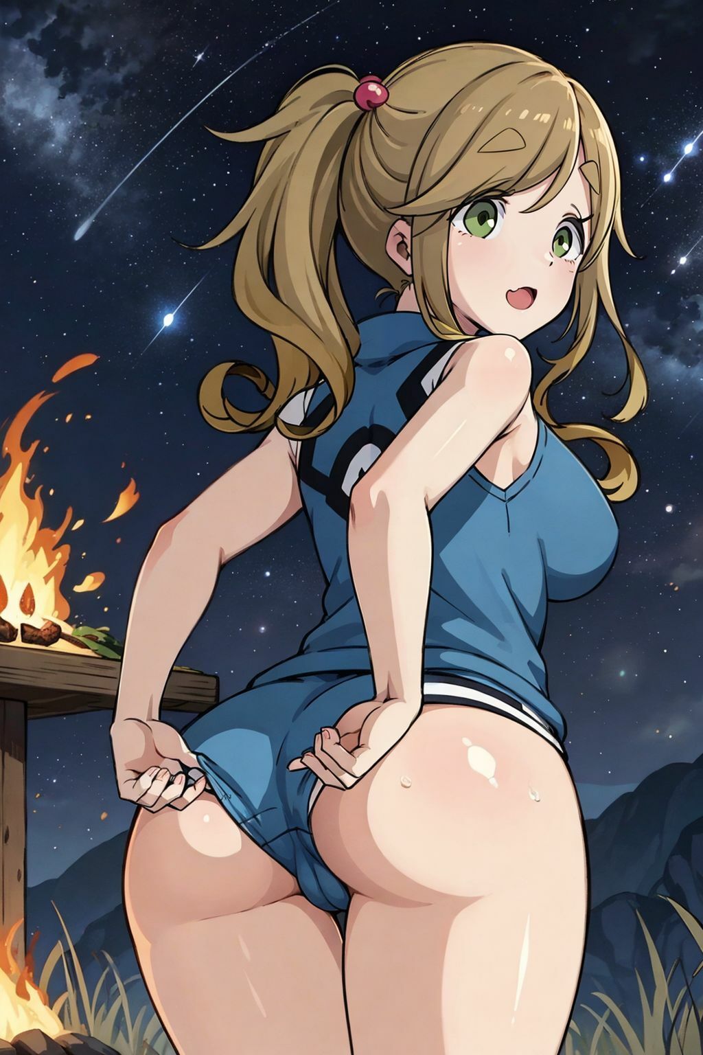 ゆるマン◯ 犬山あ◯いのキャンプでエッチ 185P