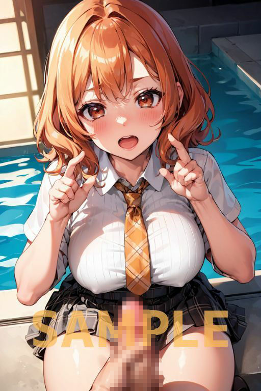 困り顔JKのセンズリ鑑賞