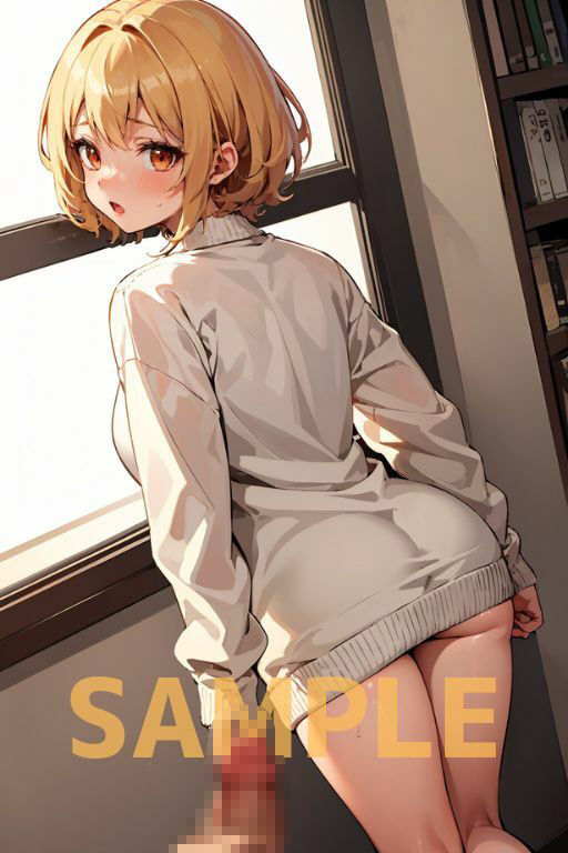 困り顔JKのセンズリ鑑賞