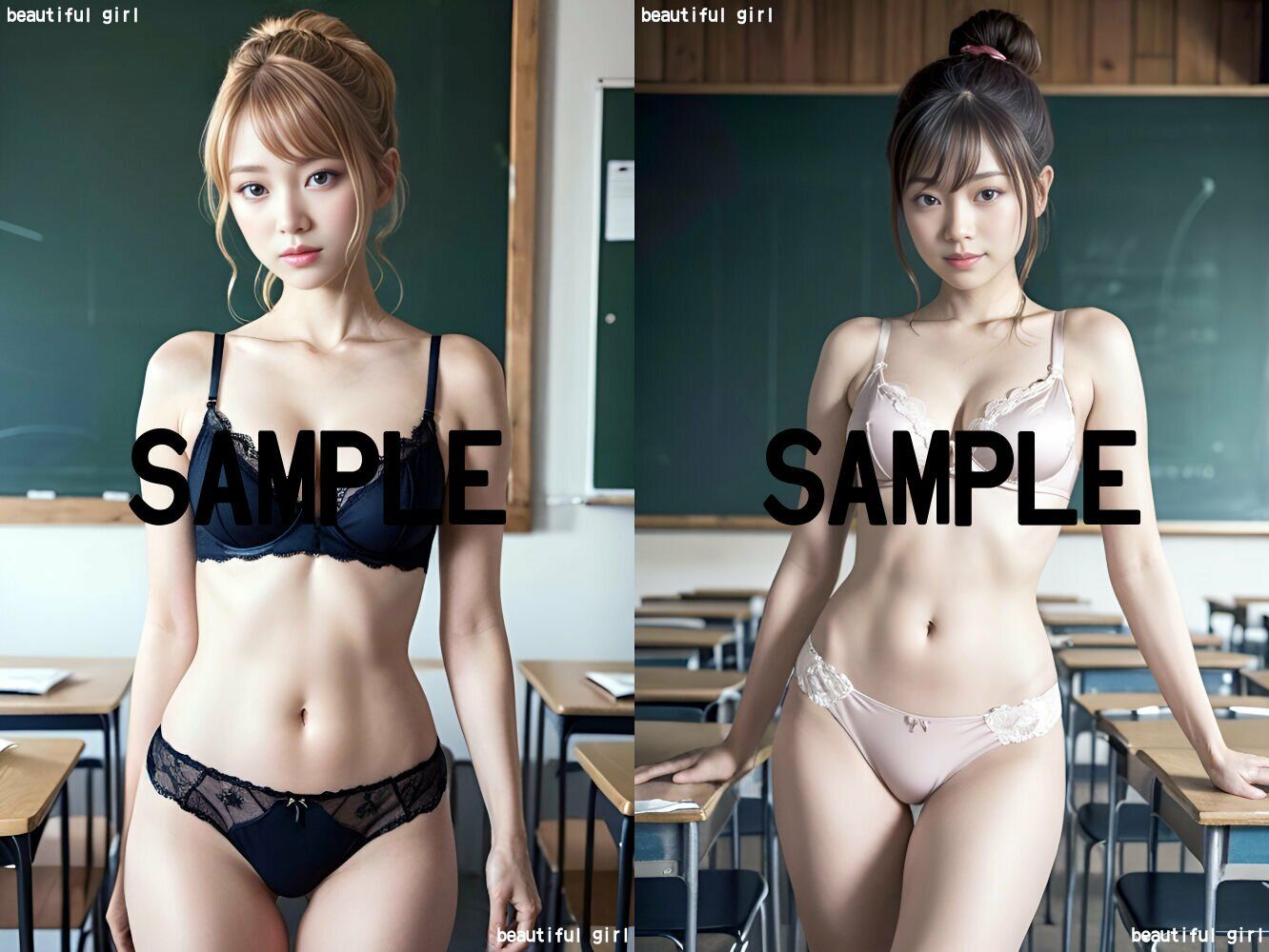 【オナニー音声付】大学生の子たちに下着モデルをお願いしてみた