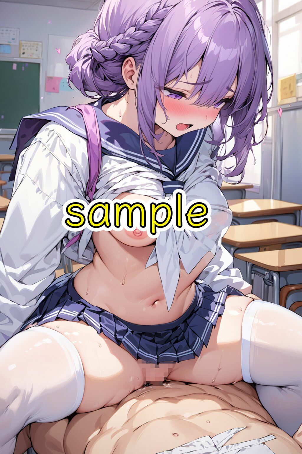 【498枚】幼馴染の処女JK校内で生ハメしてみたwww