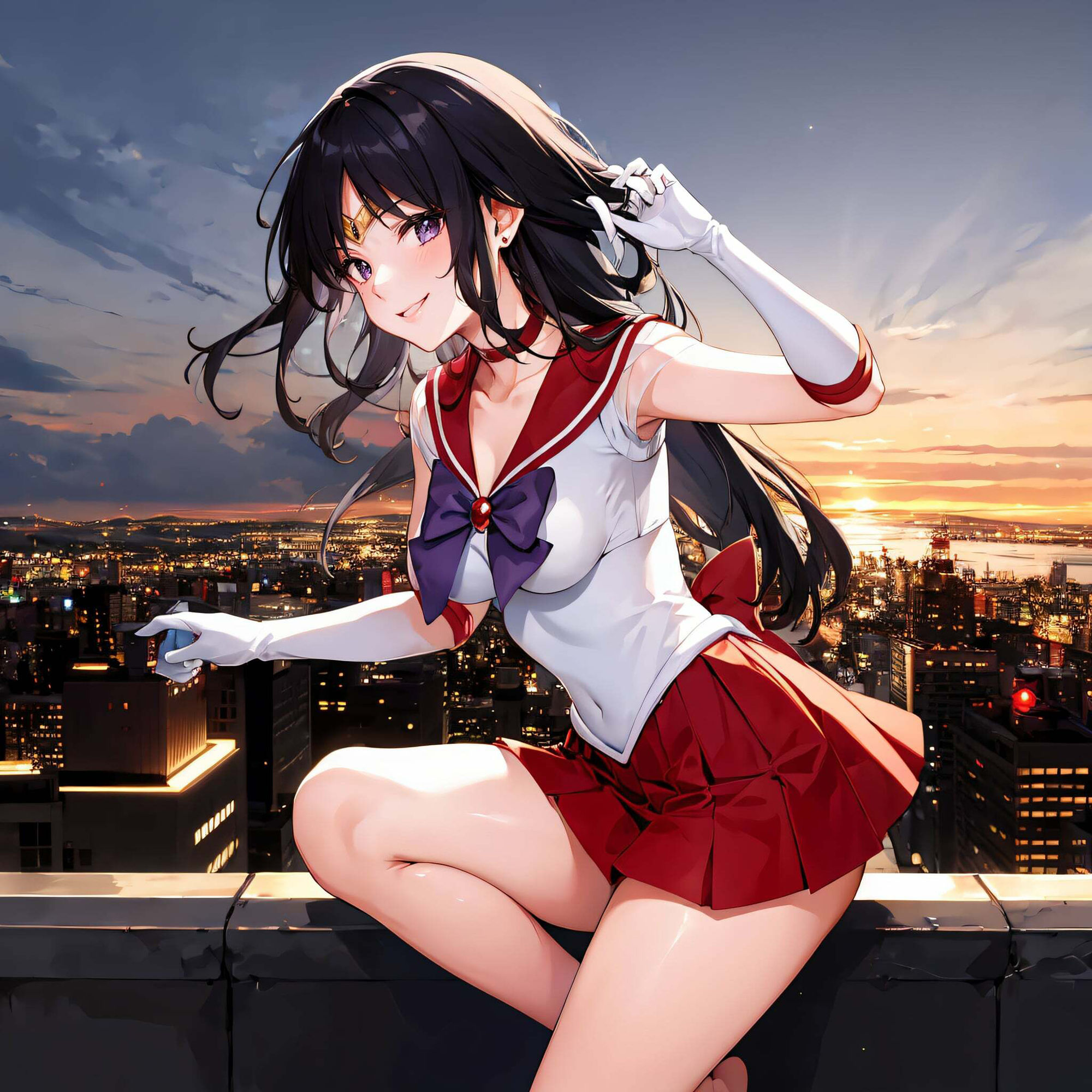 セーラー〇ーズの昼と夜