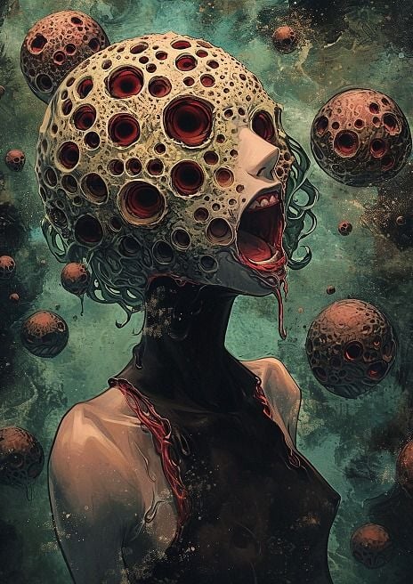 蓮コラ風AIイラストCG集