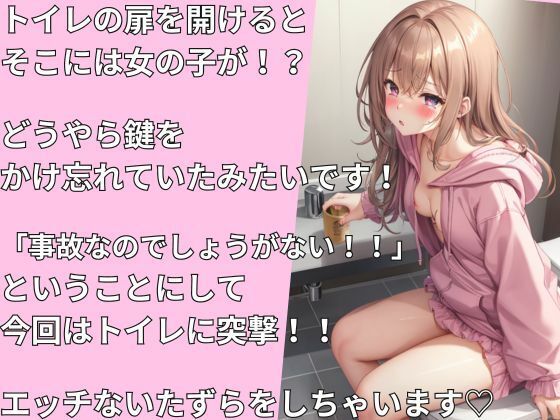 事故だからしょうがないよね?トイレでラッキースケベ?快楽堕ちダブルピース編