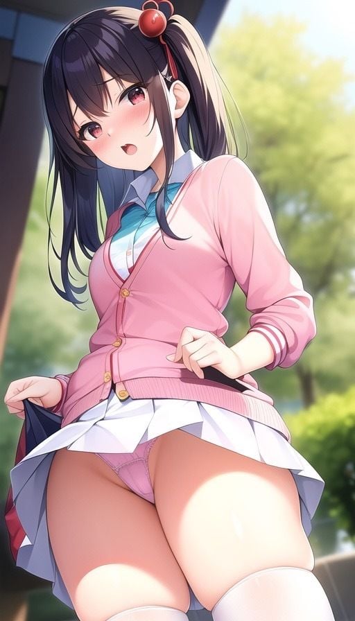 ちょっとエッチな AI イラスト集 （パンチラ）