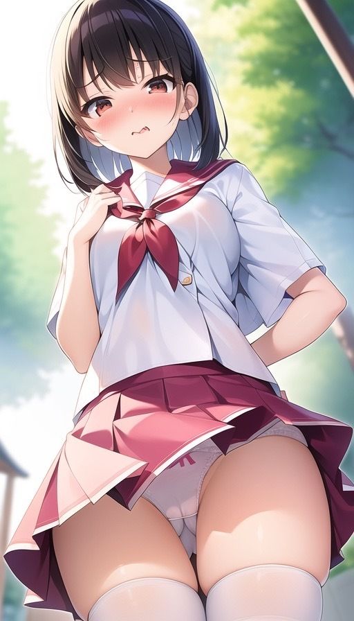 ちょっとエッチな AI イラスト集 （パンチラ）