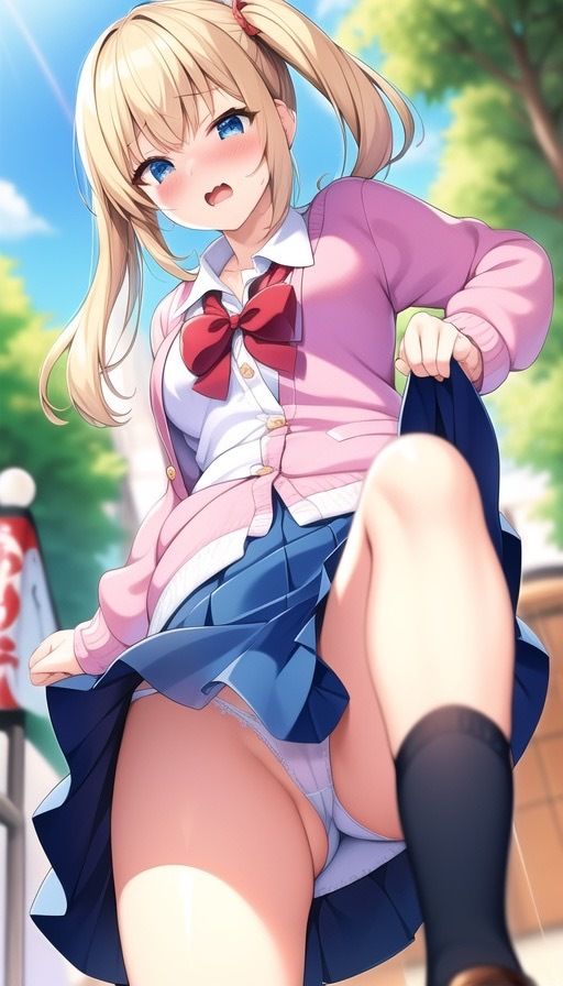 ちょっとエッチな AI イラスト集 （パンチラ）