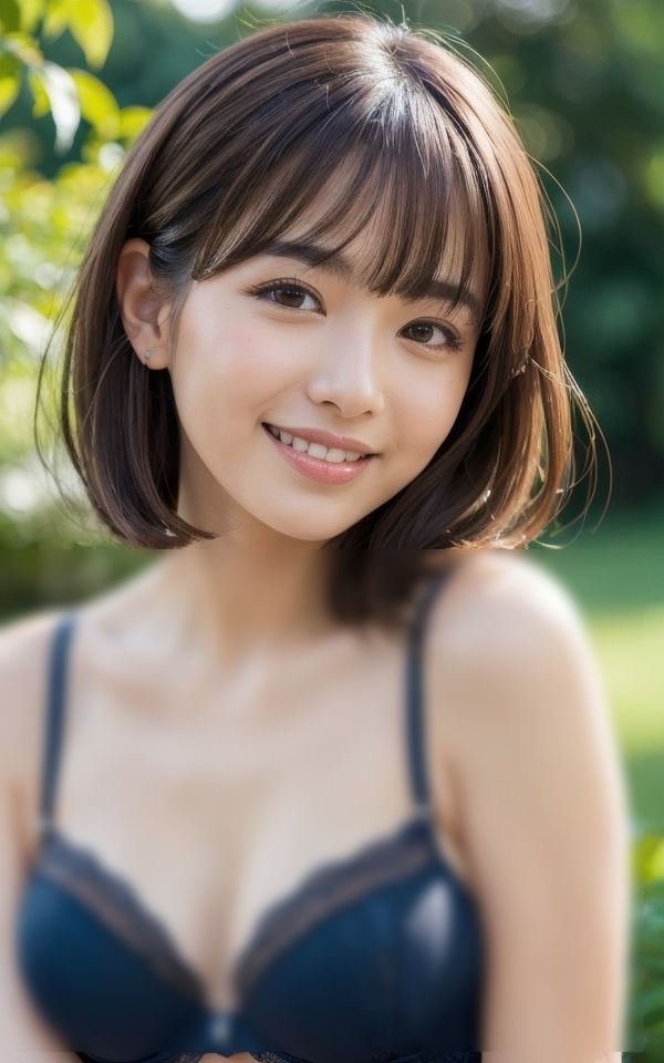 何色が好きですか 〜紺色下着のエッチな娘〜