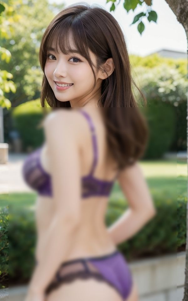 何色が好きですか 〜紫下着のエッチな娘〜