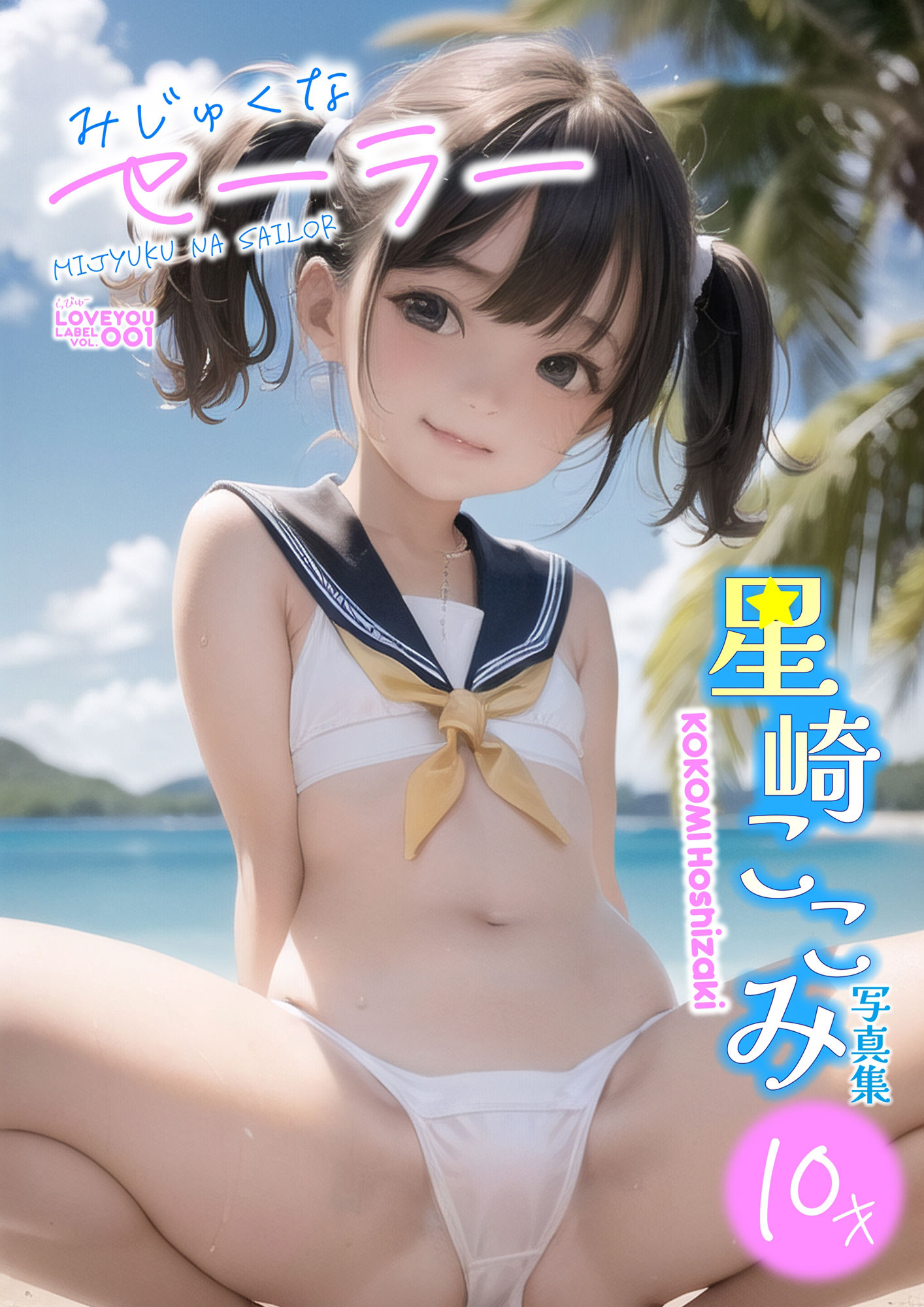 ●●アイドル写真集 星崎ここみ みじゅくなセーラー +裏画像 【LOVEYOU LABEL VOL.01】