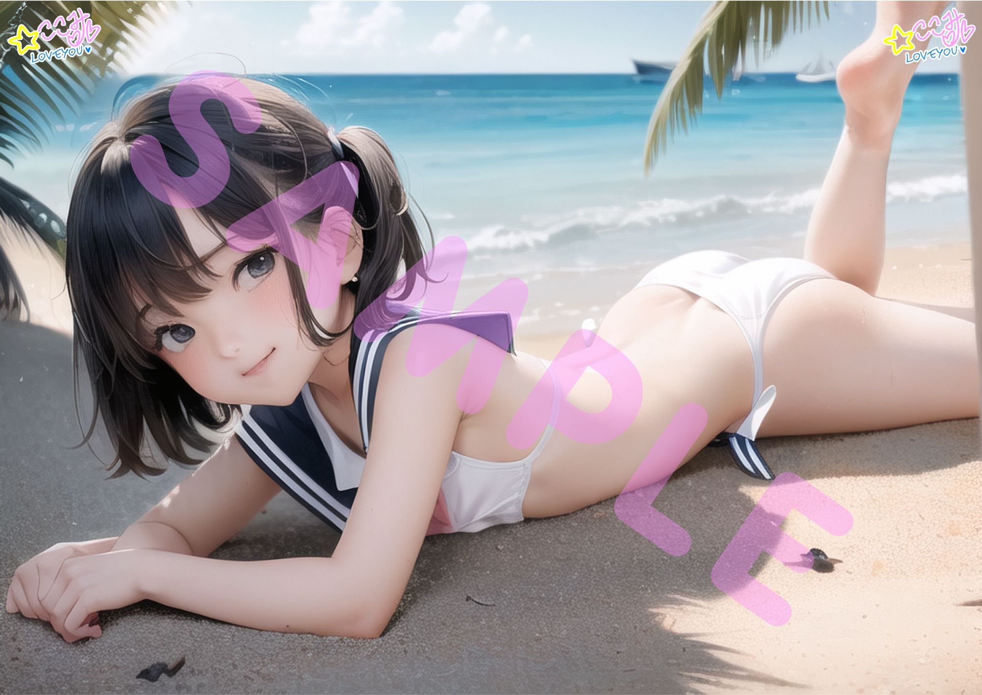 ●●アイドル写真集 星崎ここみ みじゅくなセーラー +裏画像 【LOVEYOU LABEL VOL.01】