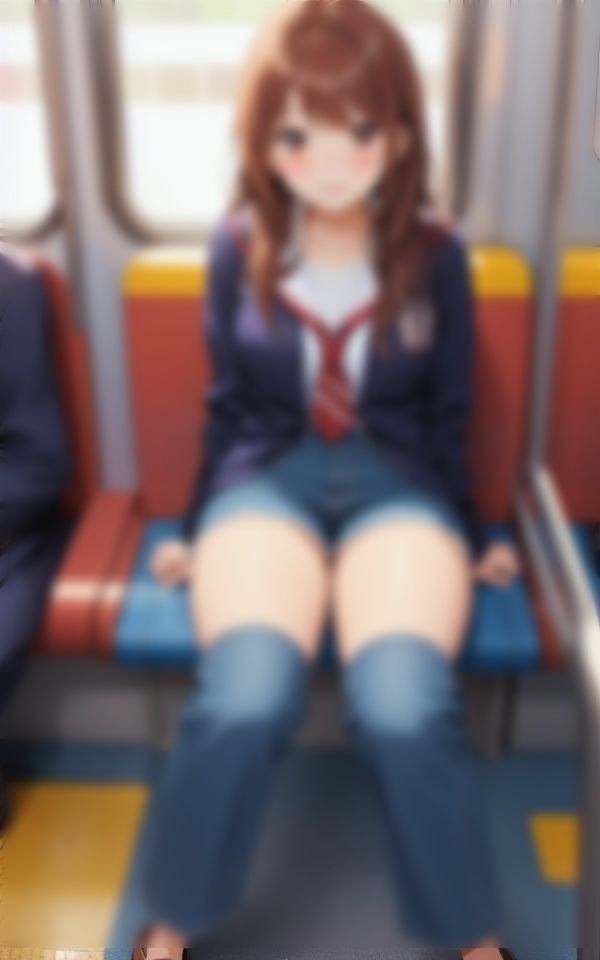 えろい彼女と初デート〜電車妄想編
