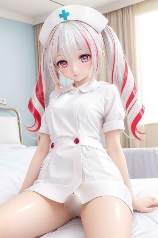 ナースの座りパンチラ2