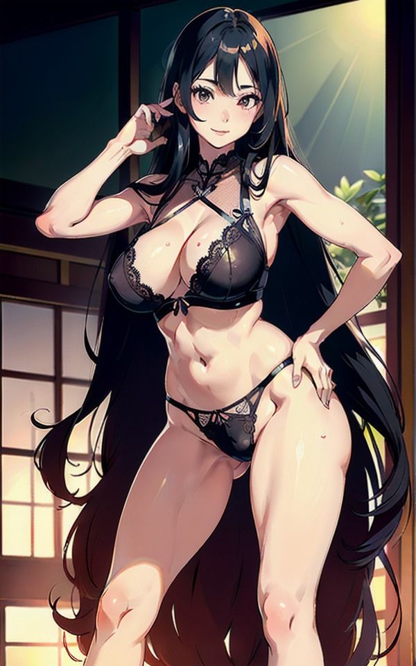 巨乳ランジェリー美女の誘惑