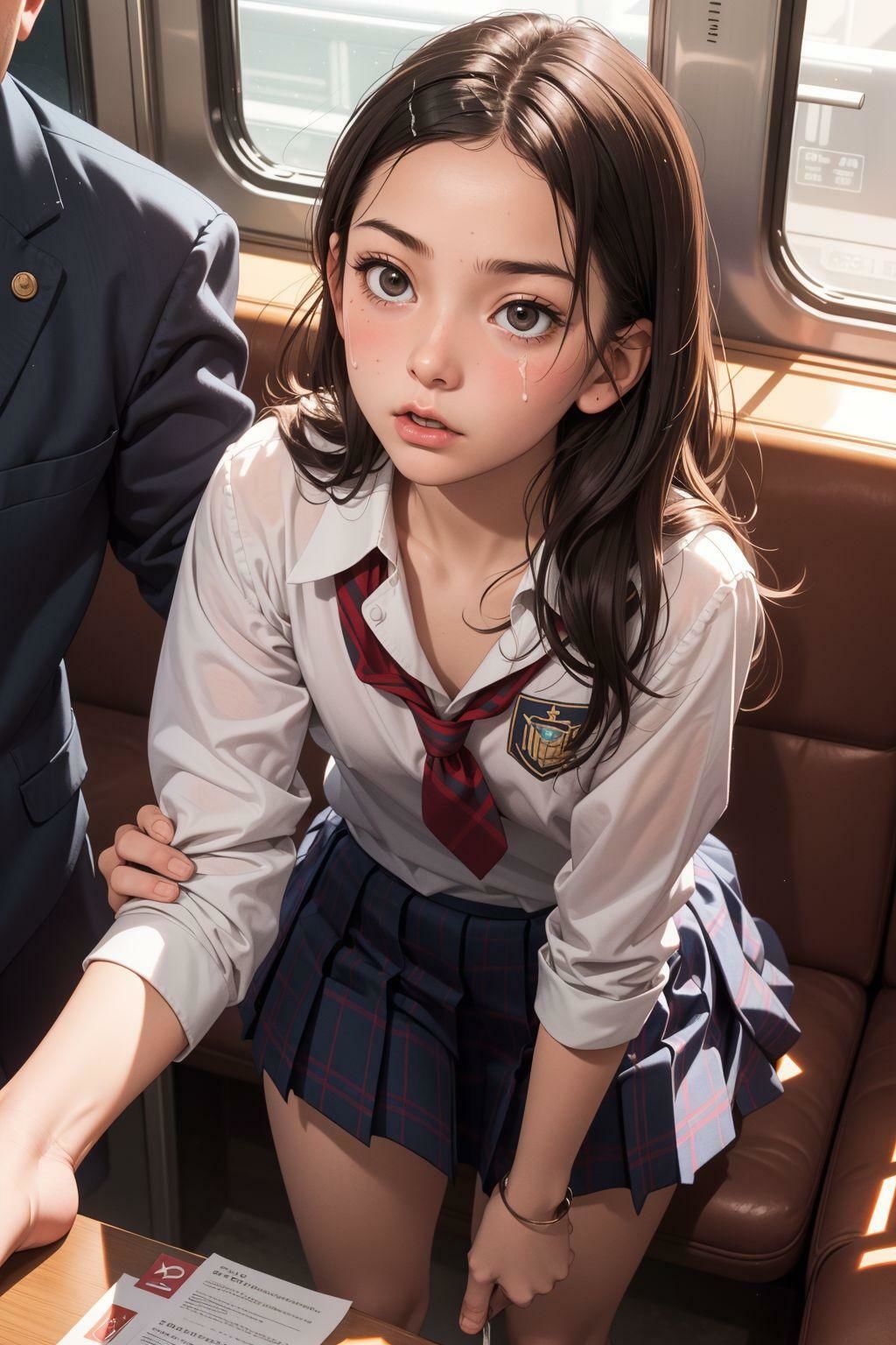 ちっぱい童顔美少女痴●