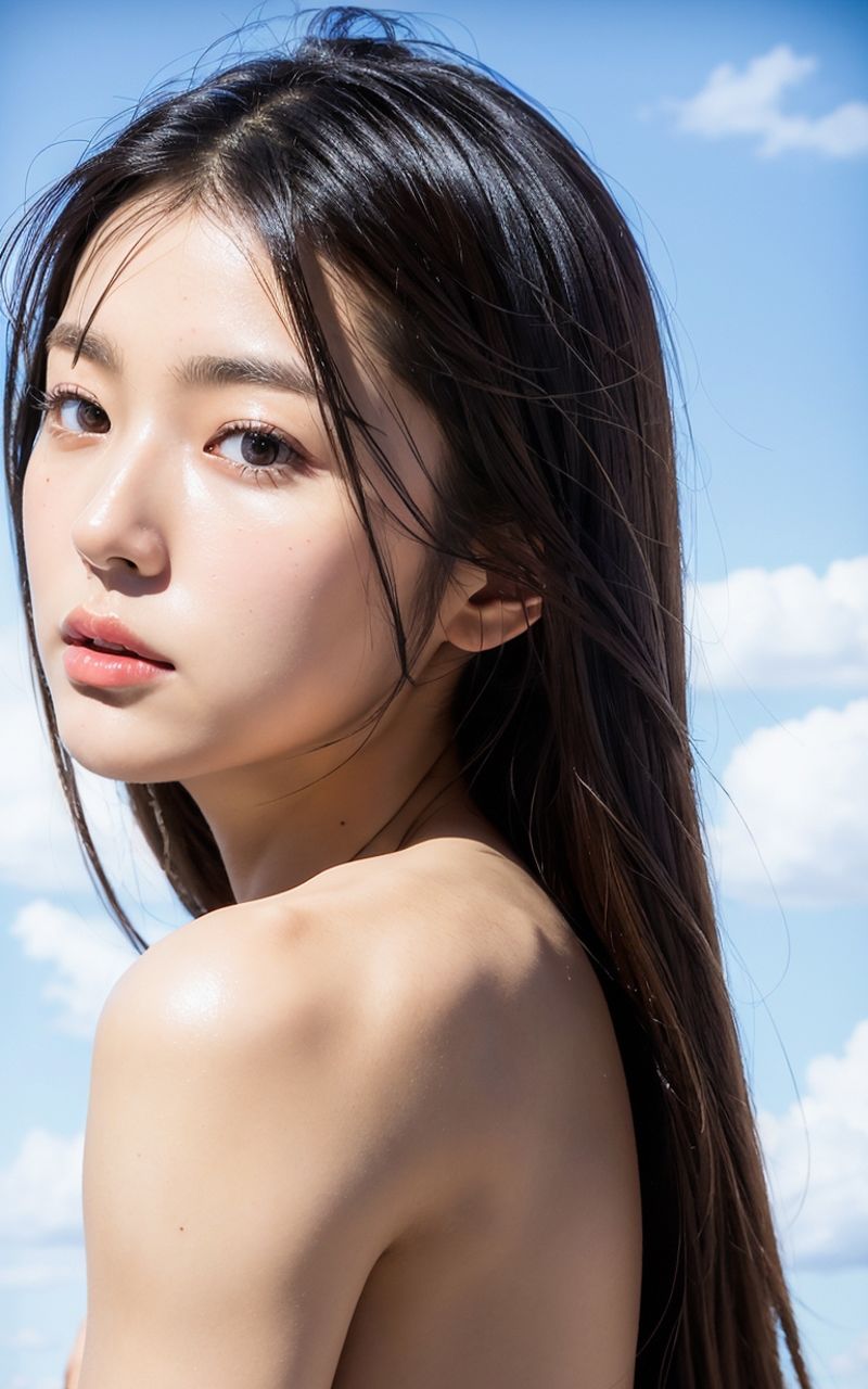 AIグラビア美女図鑑 トップレス美女 リゾート編 Part2 【130ページ】