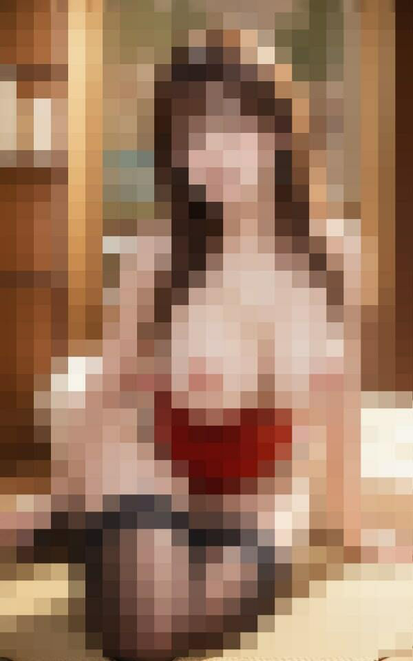 エロさ全開！ストッキング美女