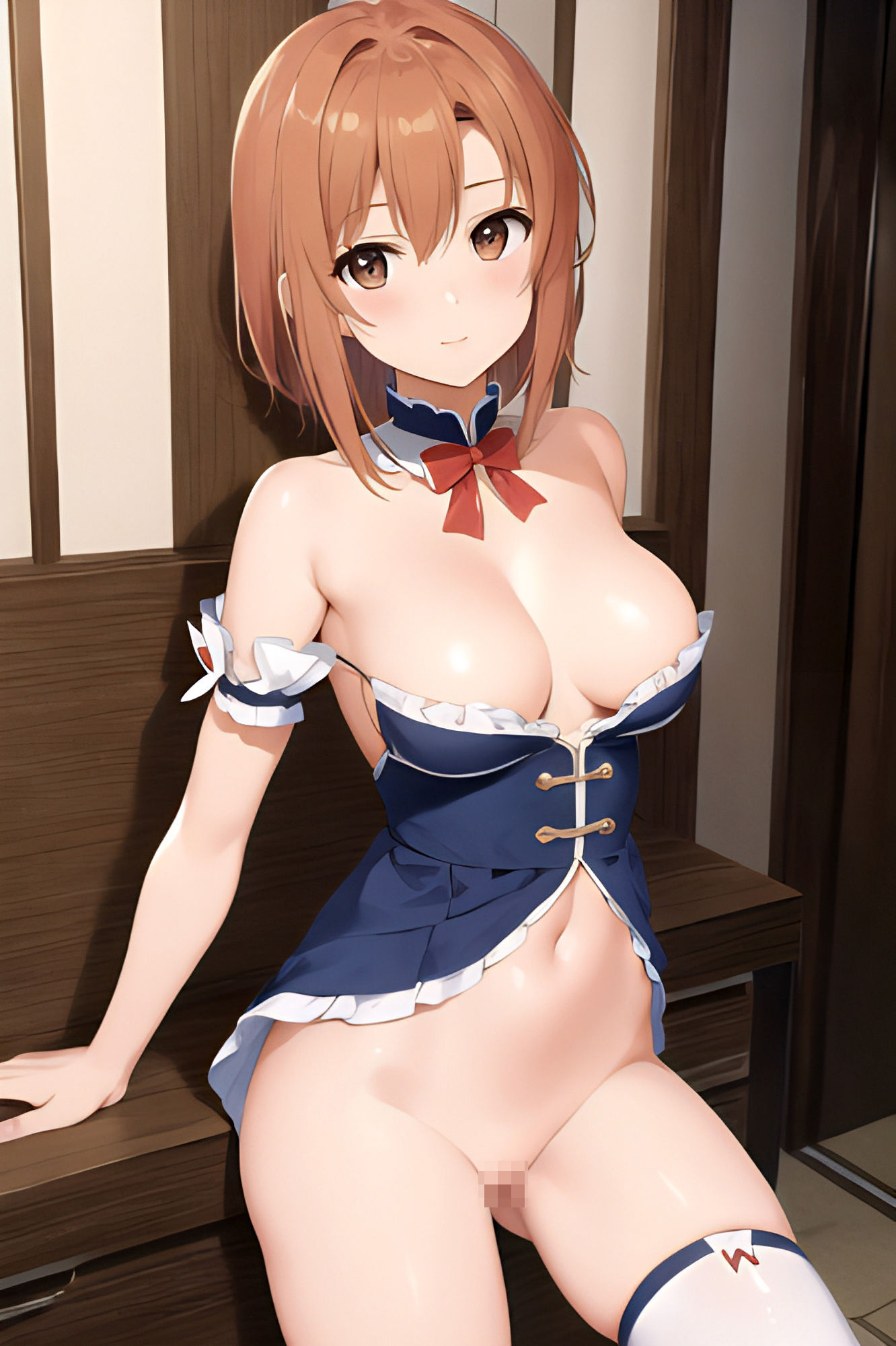 AI写真集【AIイラスト】メイド姿の女の子たち