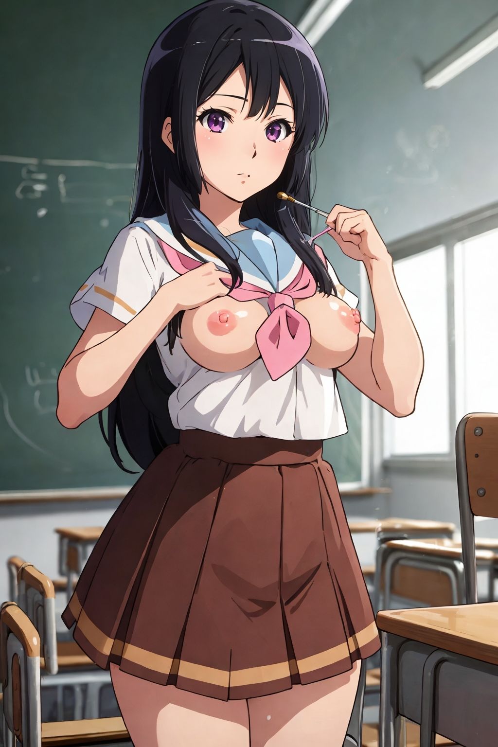放課後居残りエッチ 高◯麗奈