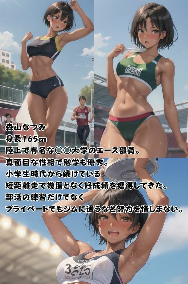 女子陸上部エースの弱みを握ってやりたい放題