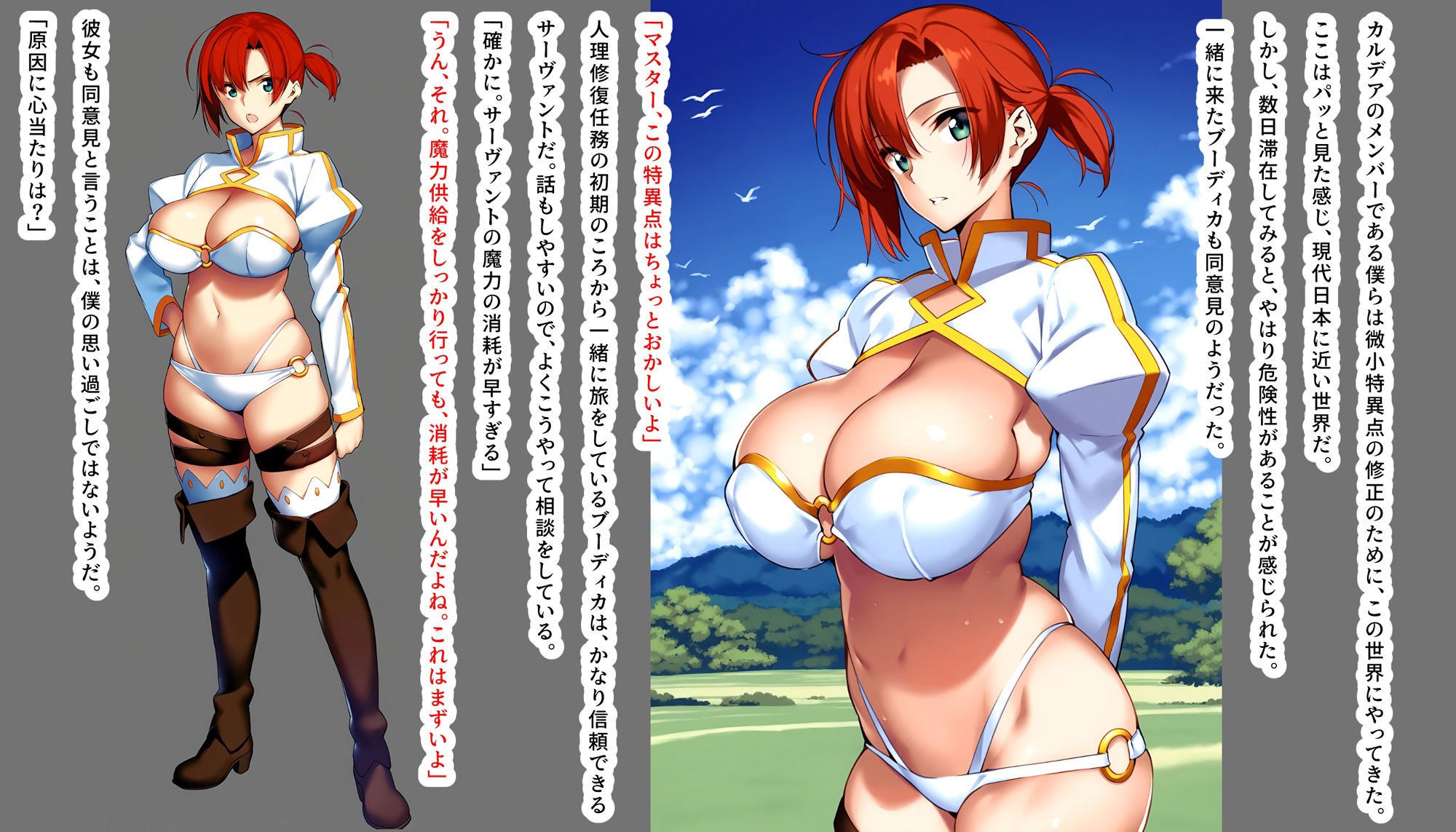 搾乳特異点 〜マスターはおっぱいで魔力補給する〜