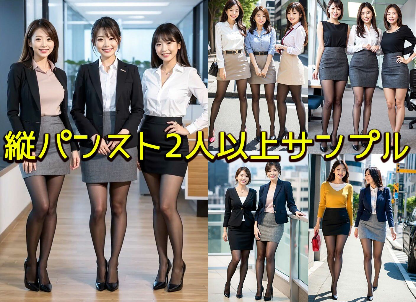 【OLパンストフェチマニア】オフィスレディの日常のチラリズム