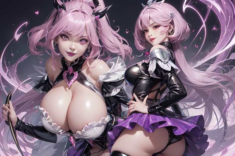 【微エロ】フェチコレVol.2 漆黒衣装に身を包む熟女ハイレグ魔法少女イラスト集